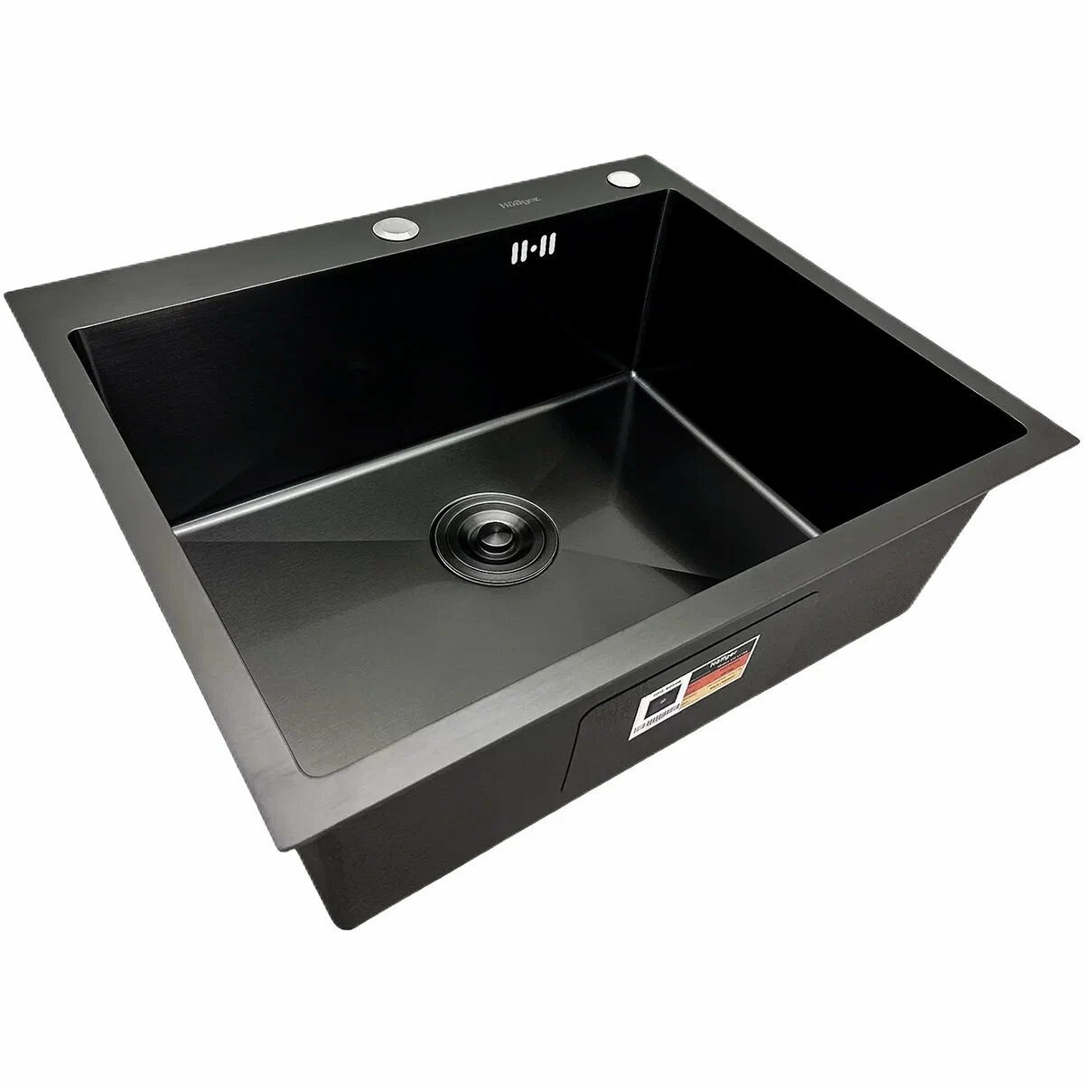 Hoffger Мойка для кухни 7550 Black – фотография-2